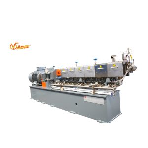 Rubbler / Plastic Blending Compounding Twin Screw Extruder Simenes Motor