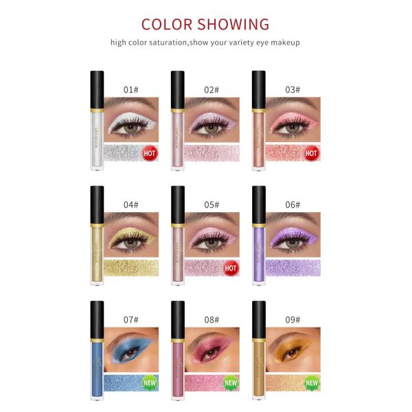 Waterproof Luminous Eye Makeup Eyeshadow Private Label 10 Colors