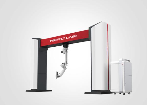 Buy High Precision 3D Robot Flatbed Laser Cutting Machine Robotic Arm at wholesale prices