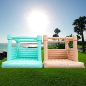 2024 Design White Mini Inflatable Bouncy Castle Combo Bounce with Custom Logo