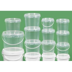 Customizable Transparent Plastic Bucket Capacity Woven Bag PE Bag Packaging