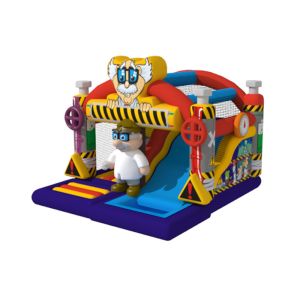 Classic European 4x4.5x3.5m Inflatable Jumping Castle With Slide