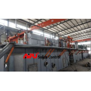 China Complete Line 500GPM Drilling Mud Equipment 125Kw Tank Storage on sale