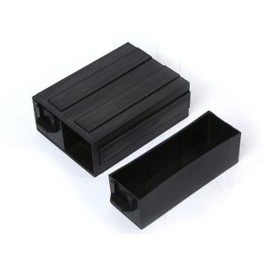 Black Plastic Drawer Type ESD Component Storage Antistatic Bin Box