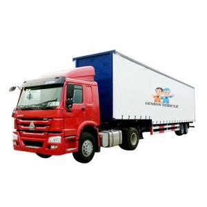 60000kg Bulk Cargo Triaxle Sliding 13m Curtain Side Trailers