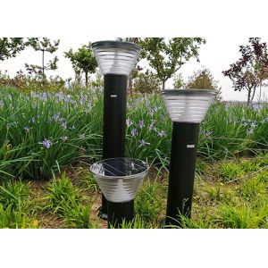 30cm Outdoor Solar Lawn Lights Induction Led Landscape Round
