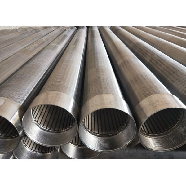 Pipe 89mm Wire Wrapped Screen For Water Well Filter