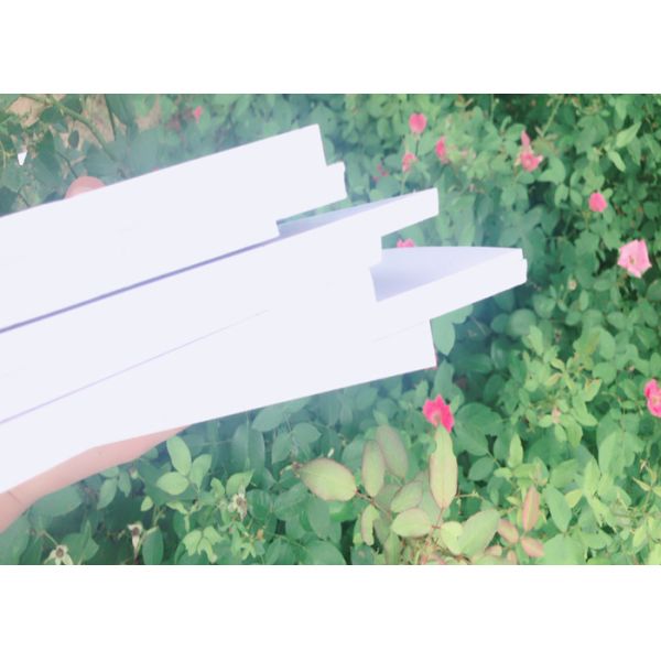 Lightweight White Extruded Foam Board As Advertising Signboards 5FT * 8FT * 1 / 5IN