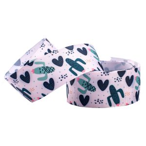 Wholesale high quality factory price 3 inch 75mm grosgrain ribbon printing