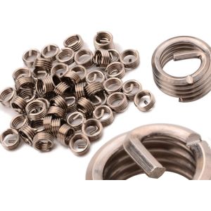 Customized Anodizing plating Carbon steel Wire Thread Insert Stainless steel