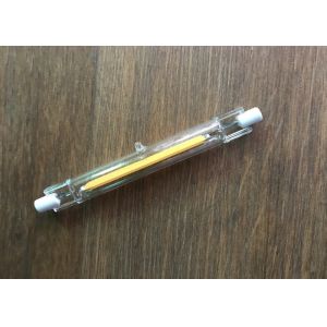 6 Watt G4 LED Lights 600LM 118MM Clear Glass / COB R7S LED Bulb