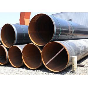 80mm ASTM A106 3PE Coating 140'' Wear Resistant Pipes