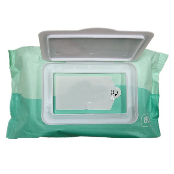 Buy Spunlace Water Non Woven Wet Wipes Lavender Meshed Sensitive Cleaning at wholesale prices