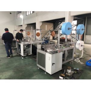 Medical 3ply 150pcs/Min Non Woven Face Mask Making Machine