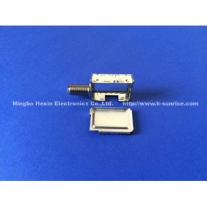 Quality 75ohm f connector assy with metal shield frame for sale