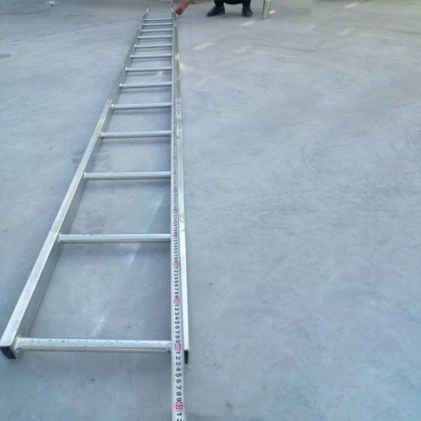 Construction scaffolding Non Slip Foldable Aluminium Ladder Anti Corrosion Powder Coated
