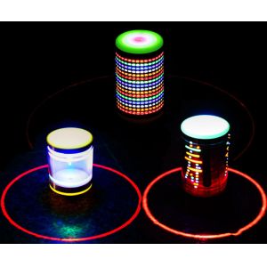 Quality Led toy peg-top gyro with music and rotation for sale