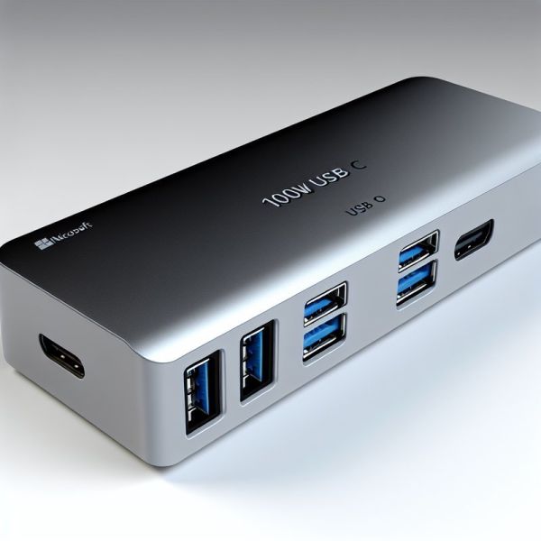 Connector Mutilfunction HUB Multiple USB C Hub for Charging Data Transfer 2.4