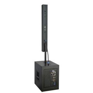 Solar Power System Powered Column Array Speakers Professional Disco Audio