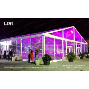 Fire Retardant Party Event Tent With Transparent PVC Sidewall