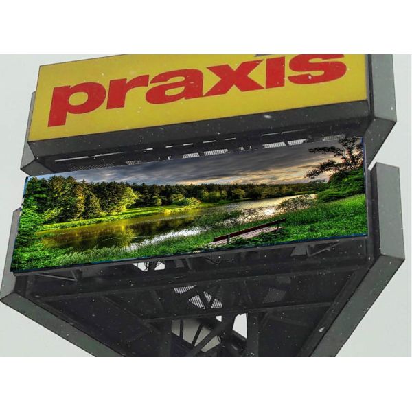 front service led display p6.67