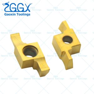 Yellow Parting And Grooving Inserts Metal Turning CNC Tools Insert