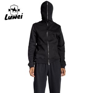 China Oversized Pull Over Plain Gym Felpa Uomo Sweat-shirt Sports Cotton Polyester Sweatshirt Full Zip Up Face Streetwear Hoodie on sale