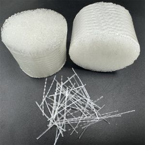 Civil Engineering Additive PP Macro Fiber Wave Form 24-60mm For Cement