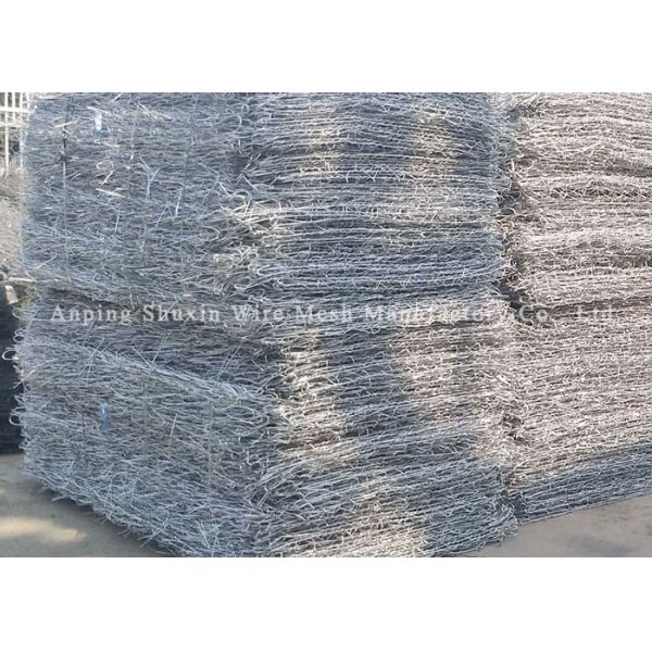 Buy Rust Resistance Galvanized / Pvc Pipe 2.0mm Gabion Wall Cages at wholesale prices