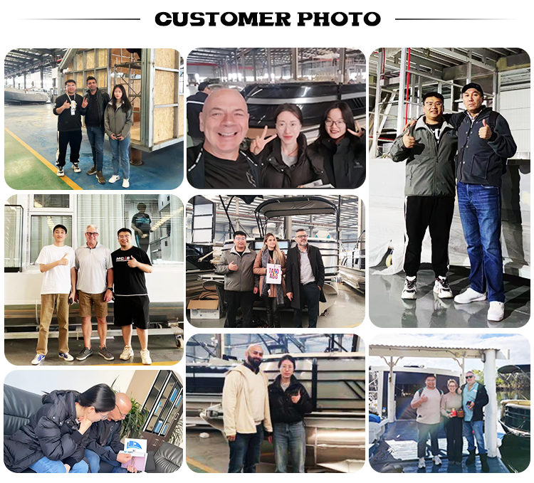 2 Story Aluminum Party House Boat Club Restaurant With 30 People Capacity