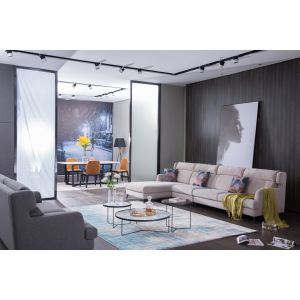 European Style Modern L Shaped Design Couch Sofa Set