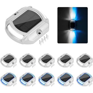 IP67 Waterproof Solar Fence Light Durable Aluminum Pathway Deck Lights