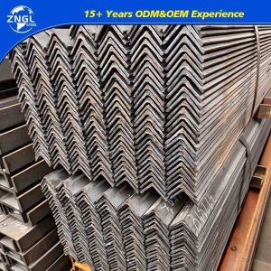China ASTM S235jr Carbon Angle Steel for Construction AISI Standard by Theoretical Weight on sale