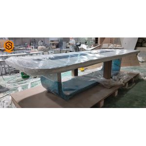 Artificial Stone 14 Seater Conference Table With Joint Invisible