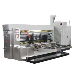 Automatic Making Milk Carton Machine Corrugated Box Printer Slotter Die Cutter