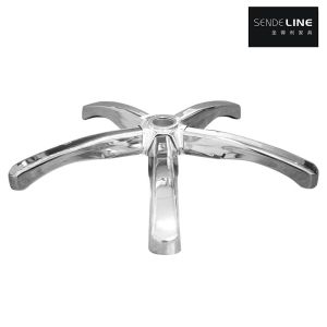 Hight 92mm Chromium plating Iron Material Office Chair Base Replacement for