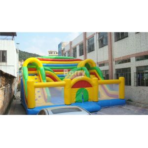 ODM Plato Inflatable Combo Outdoor Commercial Bouncy Castles