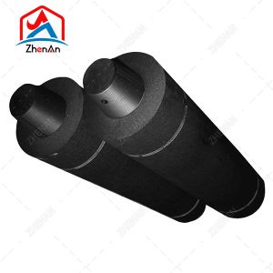 Dia 75mm-700mm L1800-2700mm UHP HP RP Electrodo De Grafito Graphite Electrode