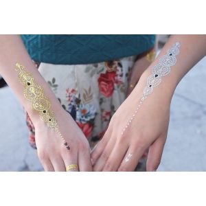 Quality Temporary metallic tattoo for sale