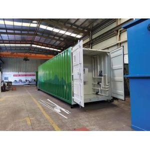 Mobile Containerized Drinking Water Treatment System 1000L/Hour