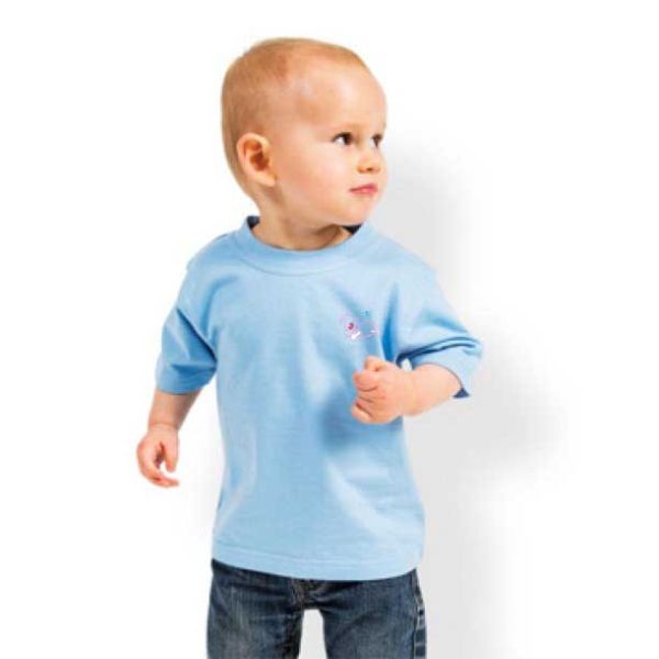 cotton short sleeve Blank T shirts infants short t safty t shirts knit wear soft breathable t shirts print logo2