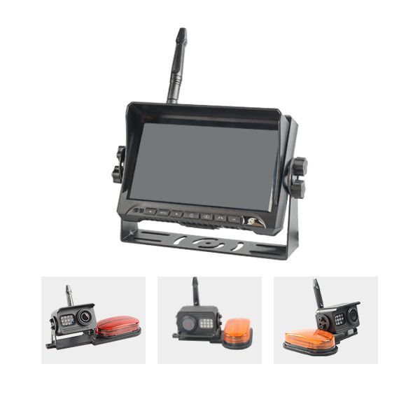 High Definition 7 Inch DVR Wireless Rearview Camera Night Vision