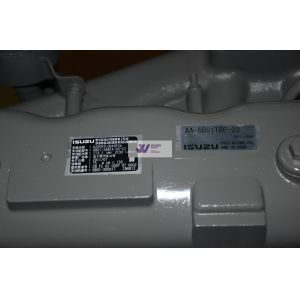 Excavator Engine ISUZU 6BG1T-TRP Complete Engine Assy