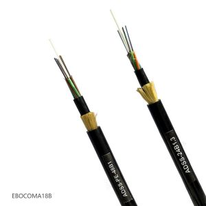 ADSS Cable Single Mode SM G652D Double jacket PE/AT 4 to 144 core Span 100 to