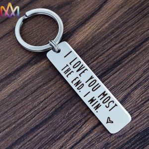 12 X 50mm Rectangular Shaped Personalized Engraved Keychains