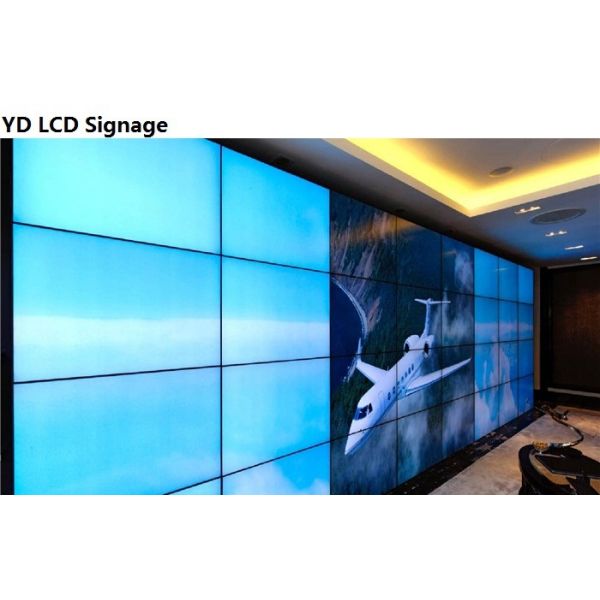 Indoor 49 Inch LCD Video Wall Good Vision Effect For Meeting Room