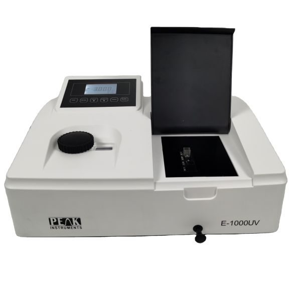 320-1020nm Wavelength Range Spectrophotometer with Solid Silicon Photodiode