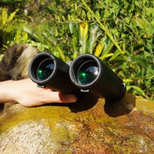 Black 20mm Eyepiece Hunting Telescope 10x42 Binoculars HD High Power