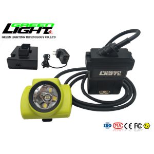 Quality Magnetic Charging 530LUM 18000lux IP68 led Mining Cap Lamp for sale