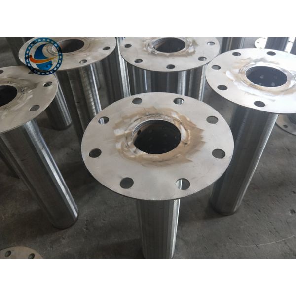 Buy Fully Welded Pipe Base Screen , Self Cleaning Stainless Steel Water Well Pipe at wholesale prices